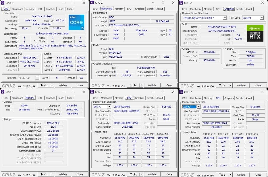 NEC MATE（12th Core i5＋RTX3050）小型ゲーミングPC