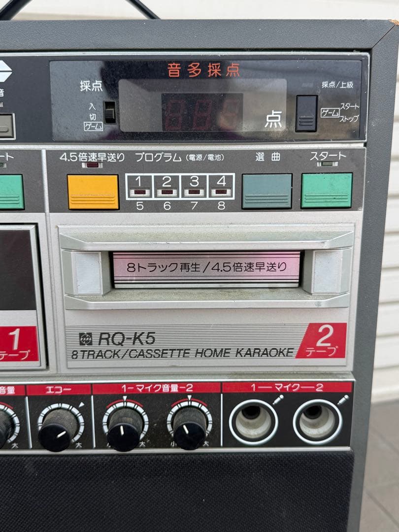 【送料込み】ジャンク★ナショナル ホームカラオケ RQ-K5 松下電工　レトロ