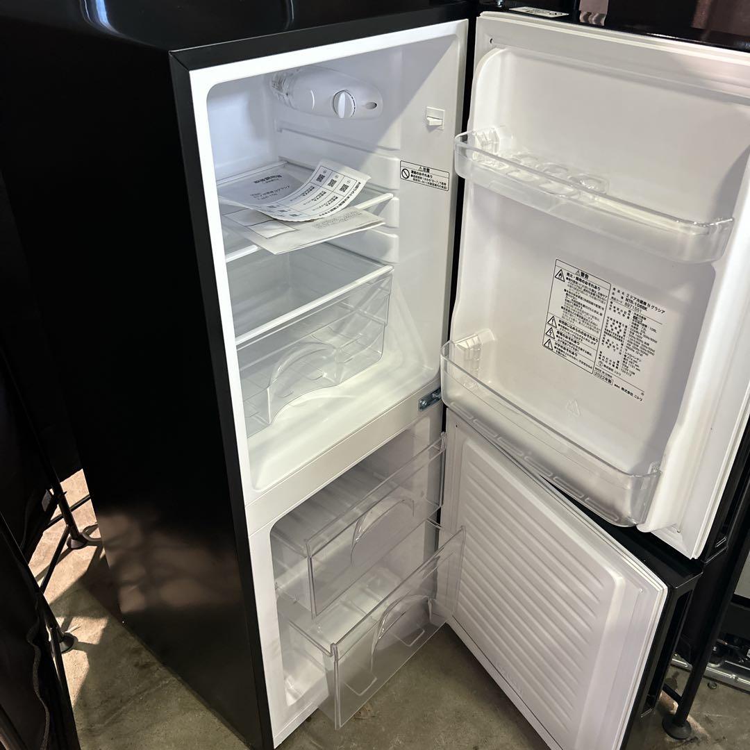 【2022年製】ニトリ 冷蔵庫 NTR-106BK ブラック 美品 一人暮らし