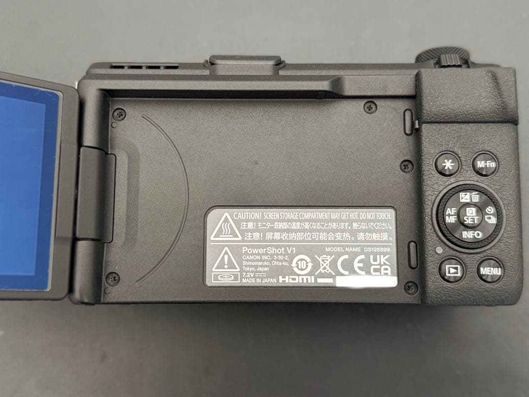 【極美品】Canon PowerShot V1