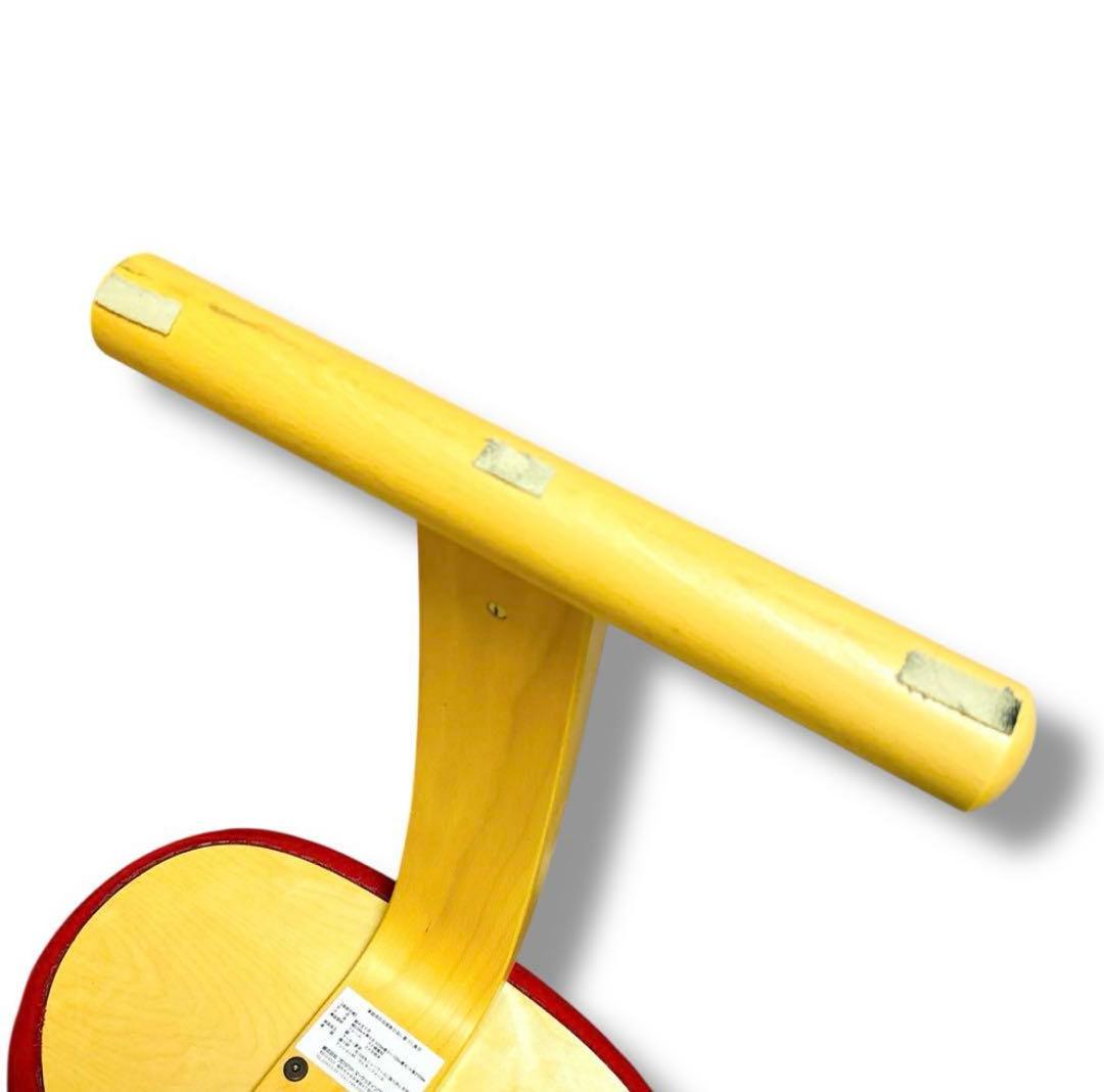 【極美品】Rybo バランスイージー 学習椅子 姿勢矯正 レッド　赤