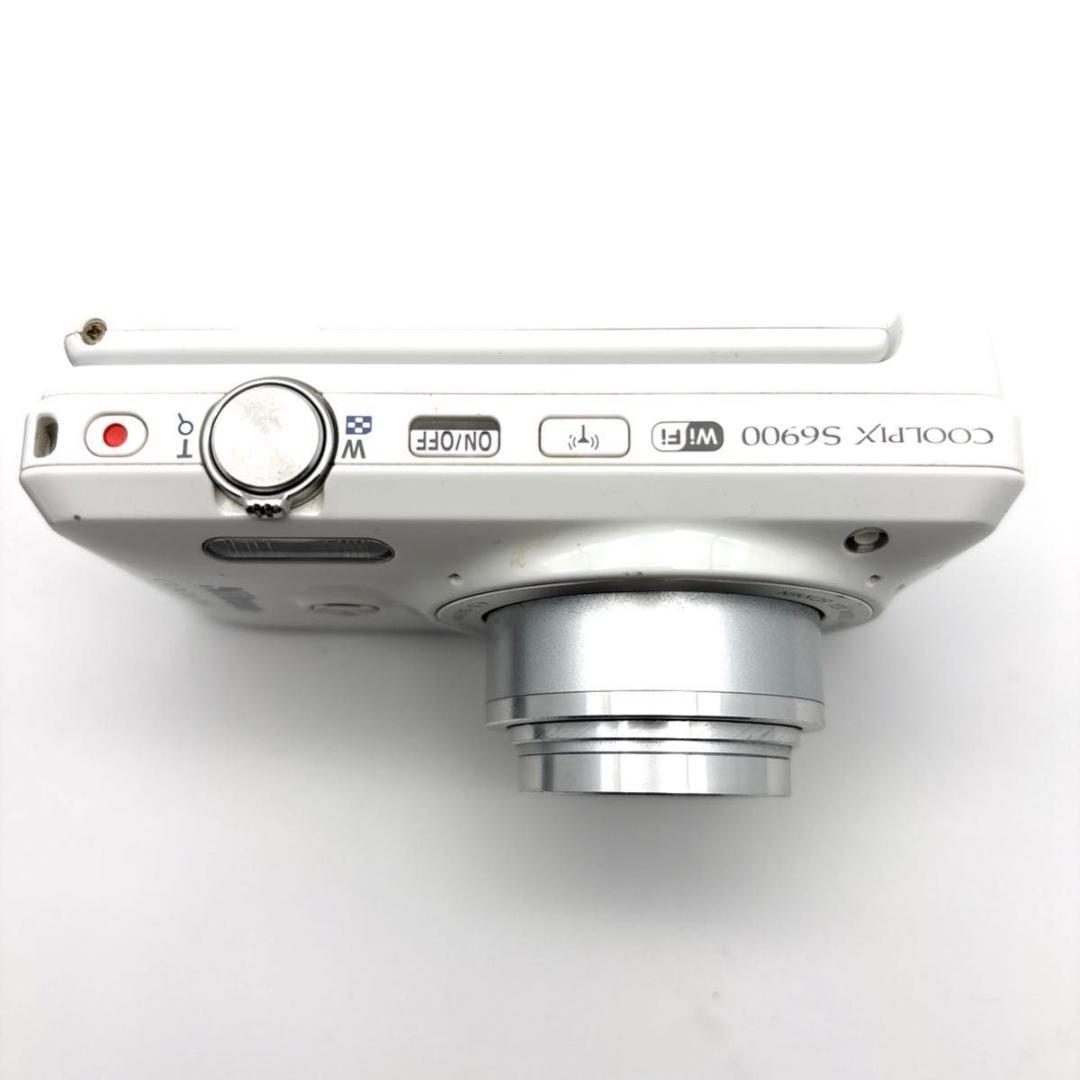 【希少・動作確認済】Nikon COOLPIX S6900 ホワイト 自撮り特化