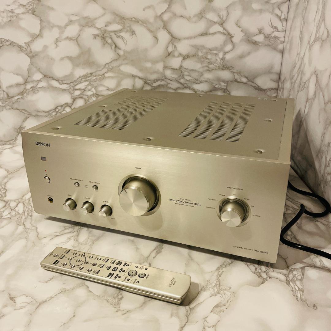 【ジャンク】DENON プリメインアンプ PMA-2000RE リモコン付き