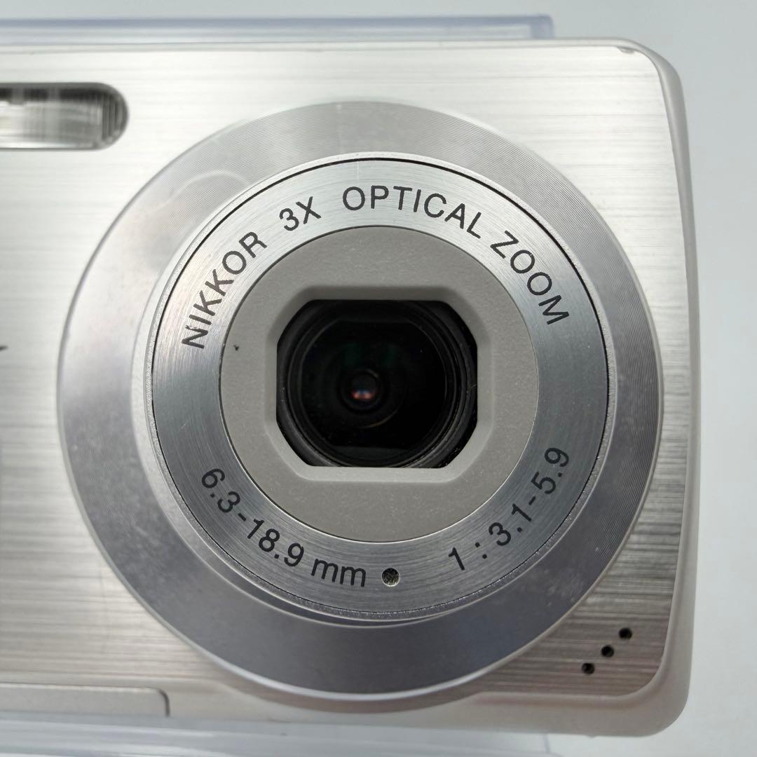 【スマホ転送OK】Nikon COOLPIX S200 コンデジ シルバー