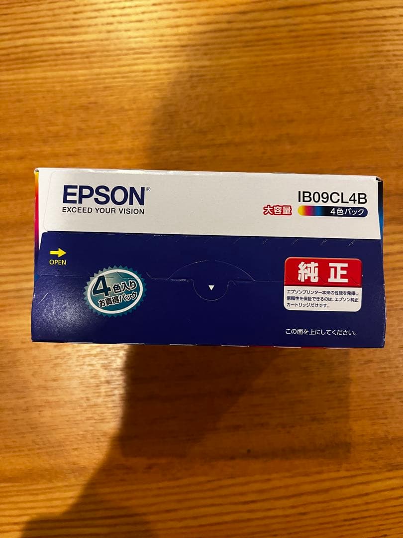 EPSON 純正 4色パック 大容量 IB09CL4B エプソン インク 電卓