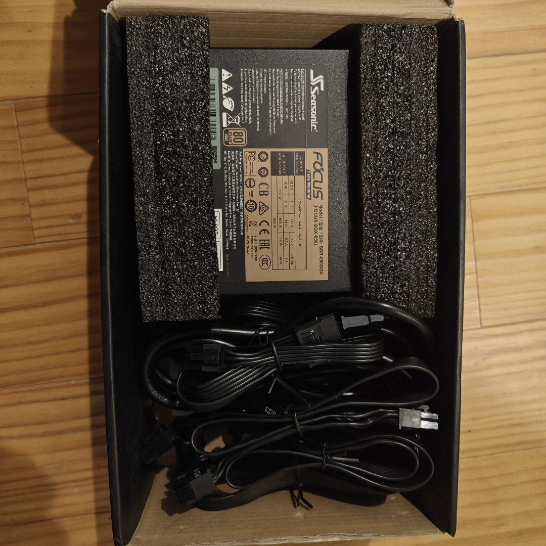 Seasonic FOCUS SGX-650 650W SFX電源 小型電源