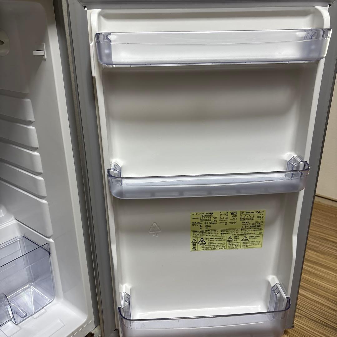 SHARPシルバー冷蔵庫