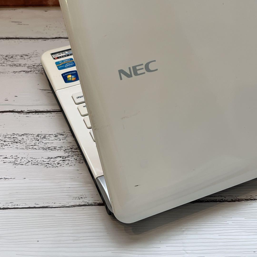 NEC ノートパソコン Core i5 4GB 640GB DVD テンキー