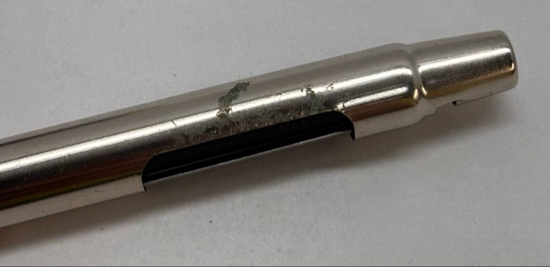 ①SHEAFFER 万年筆　１４ｋ　585　シェーファー　USA 赤系