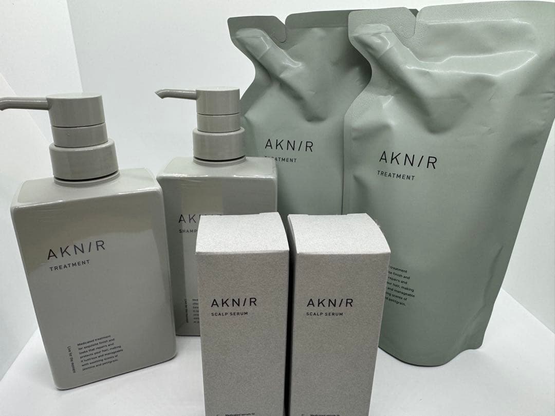 アクニー　薬用ヘアシャンプー＆ トリートメント、薬用ヘアスカルプセラムセット