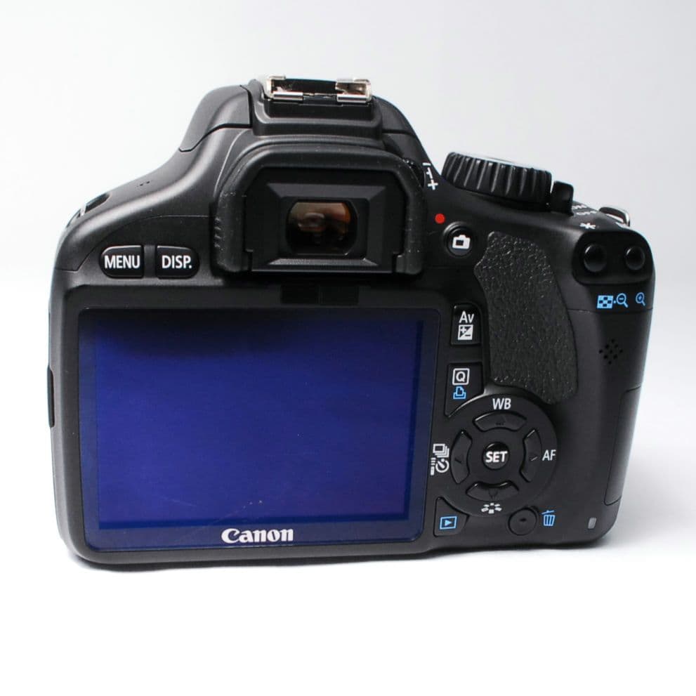 ②C Canon EOS Kiss x4 標準レンズセット フード付き