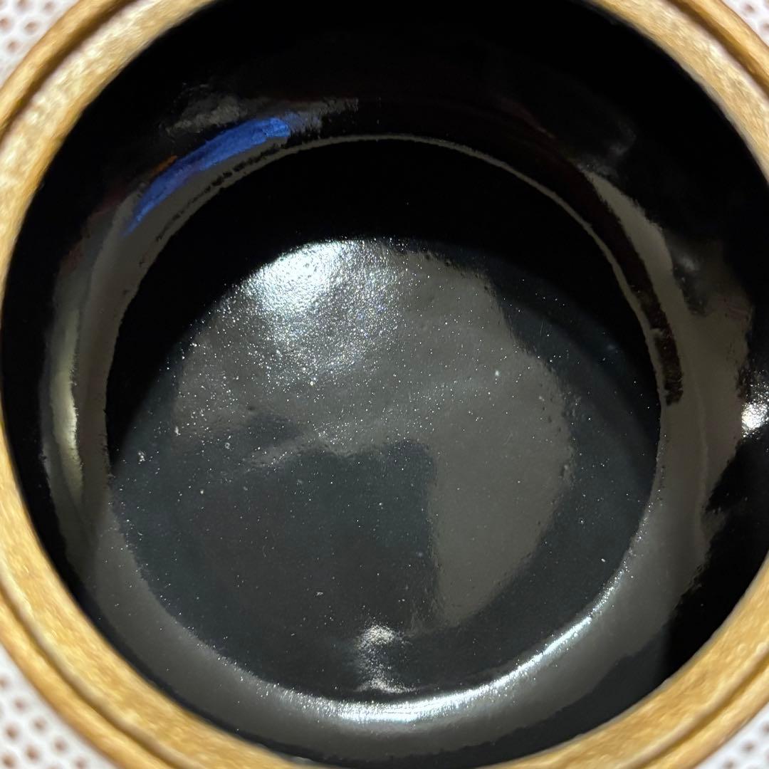 未使用 南部鉄器 希少白×金 急須 ティーポット 600ml Roji あられ