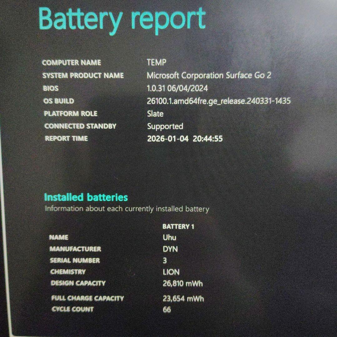 Surface Go2 LTE メモリ8GB/SSD128GB