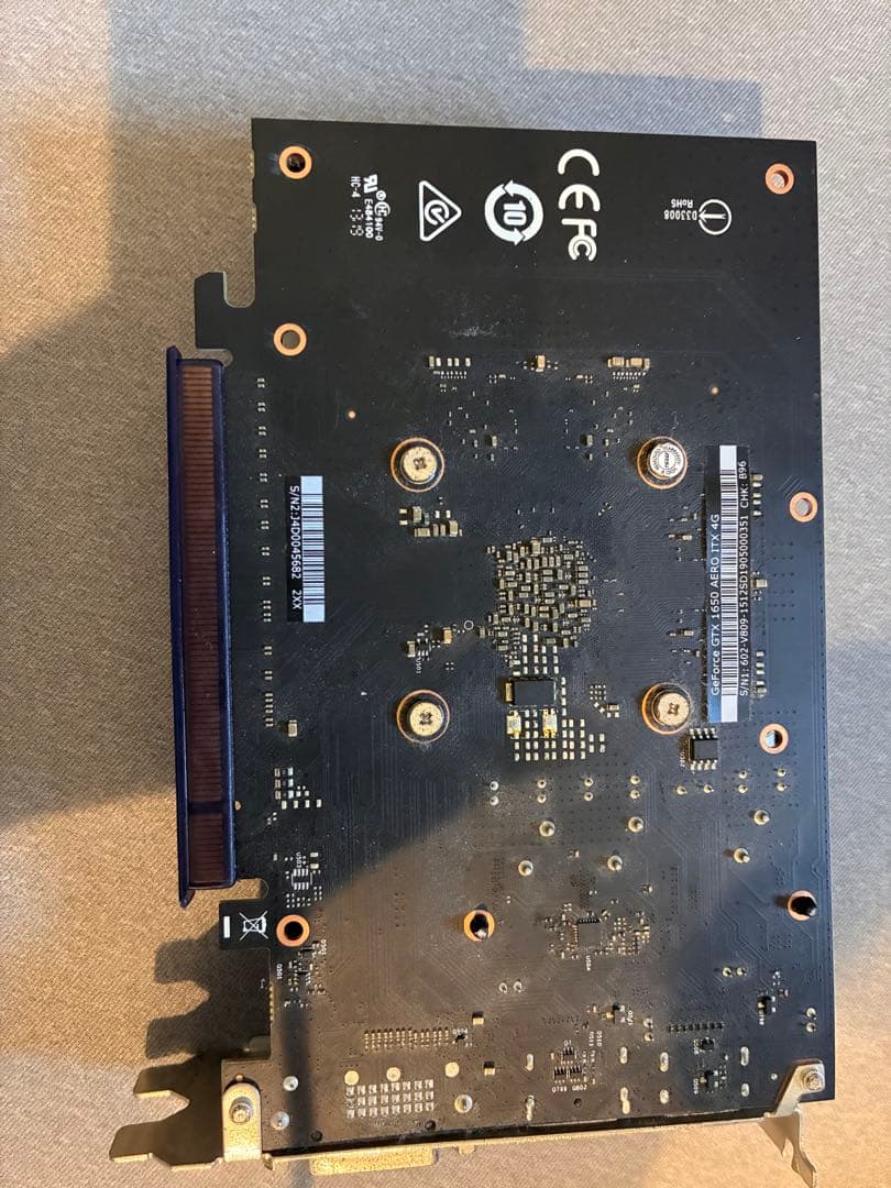 グラフィックボード・グラボ・ビデオカード GeForce GTX 1650 AERO ITX 4G OC