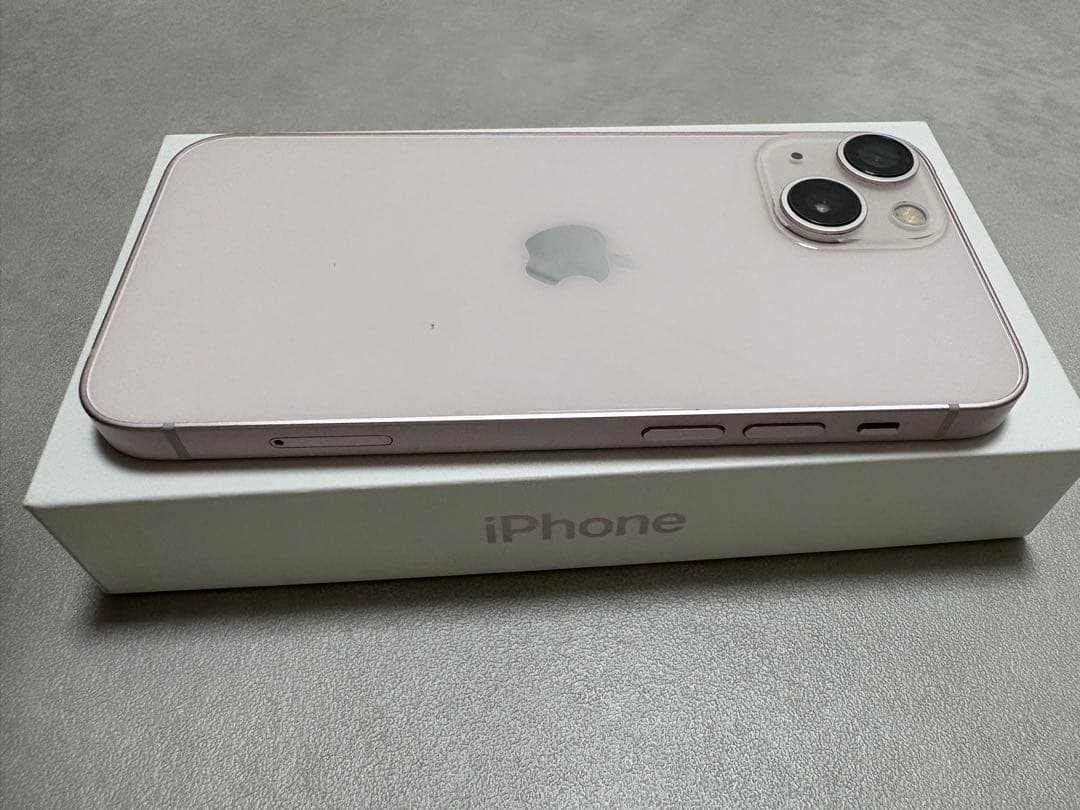 iPhone13mini 128GB pink simフリー