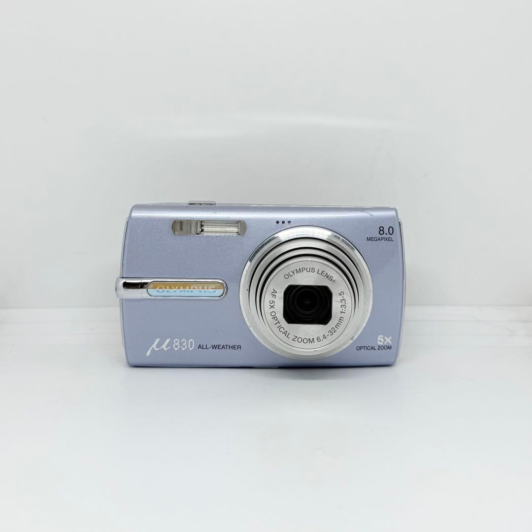 【希少 完動品】OLYMPUS μ 830 デジタルカメラ 動作確認済み