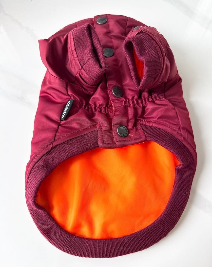 【美品】AVIREX USA 犬用　衣類　M