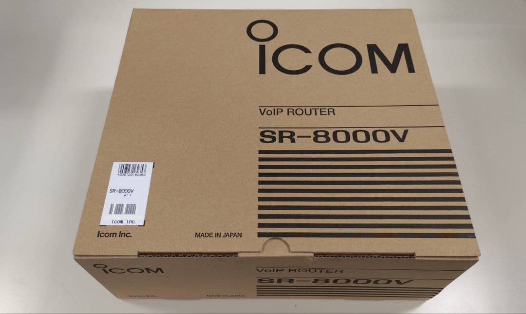 icom★SR-8000V★SIP機能付きVoIPルーター★新品・未使用