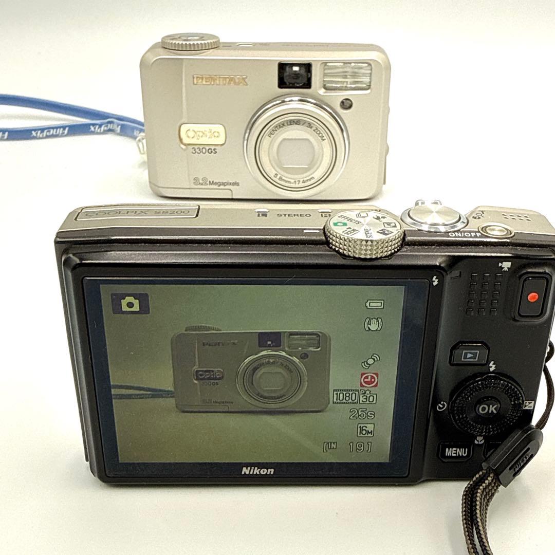 Nikon ニコン COOLPIX クールピクス S8200 デジカメ ゴールド
