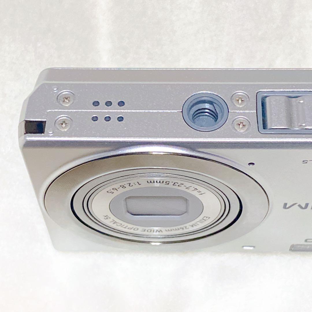 美品 CASIOデジタルカメラEXILIM EX-ZS6シルバーEX-ZS6SR