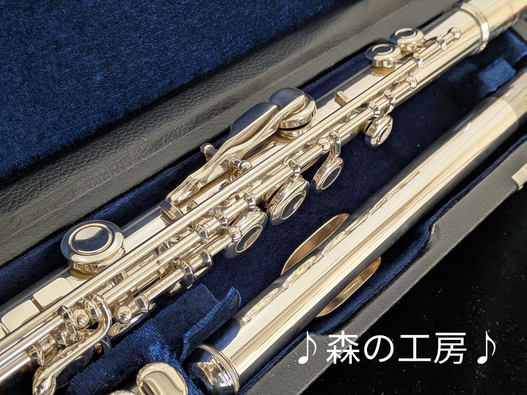 中古フルート専門店‼️メンテ済‼️銀メッキヤマハフルートYFL211SⅡ Eメカ