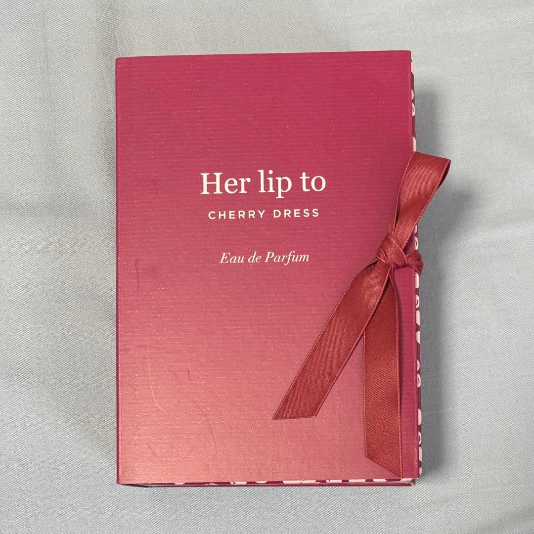 【新品未開封】Her lip to CHERRY DRESS