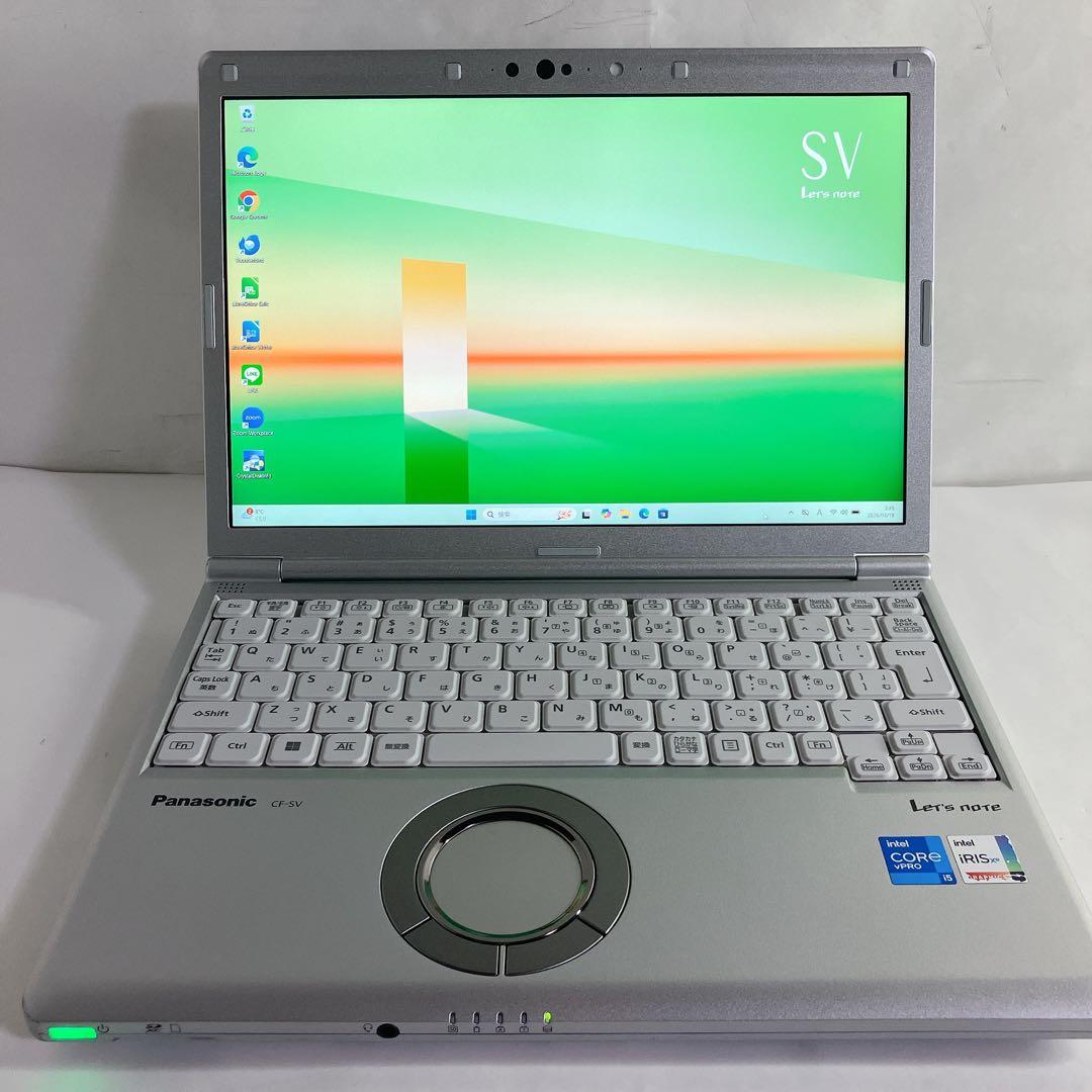 【高年式/低稼働2690h】レッツノート SV1 i5/16G/256G/顔認証