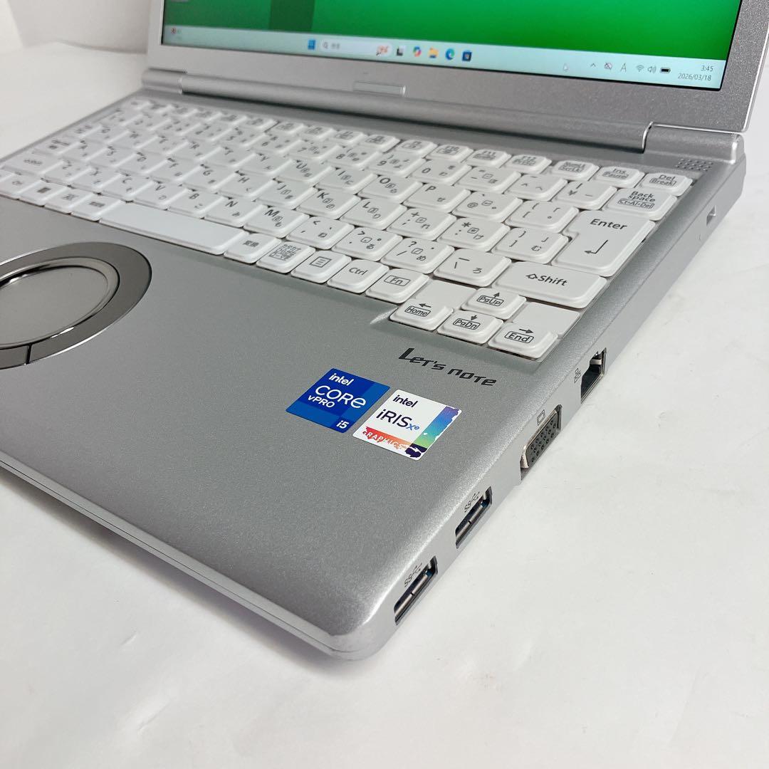 【高年式/低稼働2690h】レッツノート SV1 i5/16G/256G/顔認証