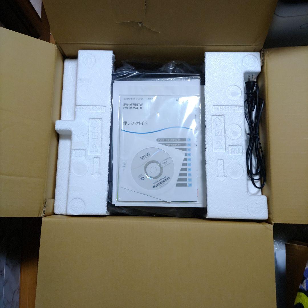 エプソンプリンターEW-M754TB総印刷枚数9枚
