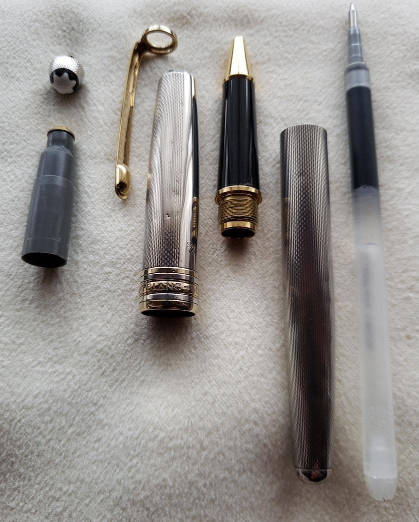 MONTBLANC　モンブラン　ローラーボールペン＆ペンシル　セット　中古品