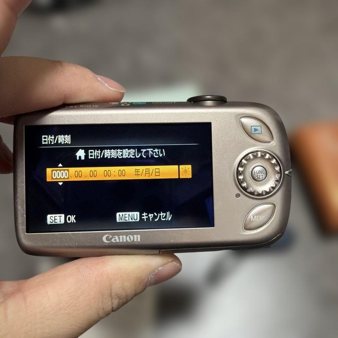 canon キヤノン IXY DIGITAL 510 IS コンデジ ピンク