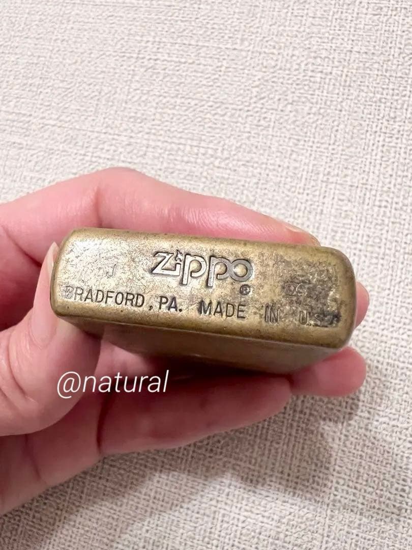 zippo1998年代物 メイドインUSA ゴールドメッキ 年代物 ジッポー