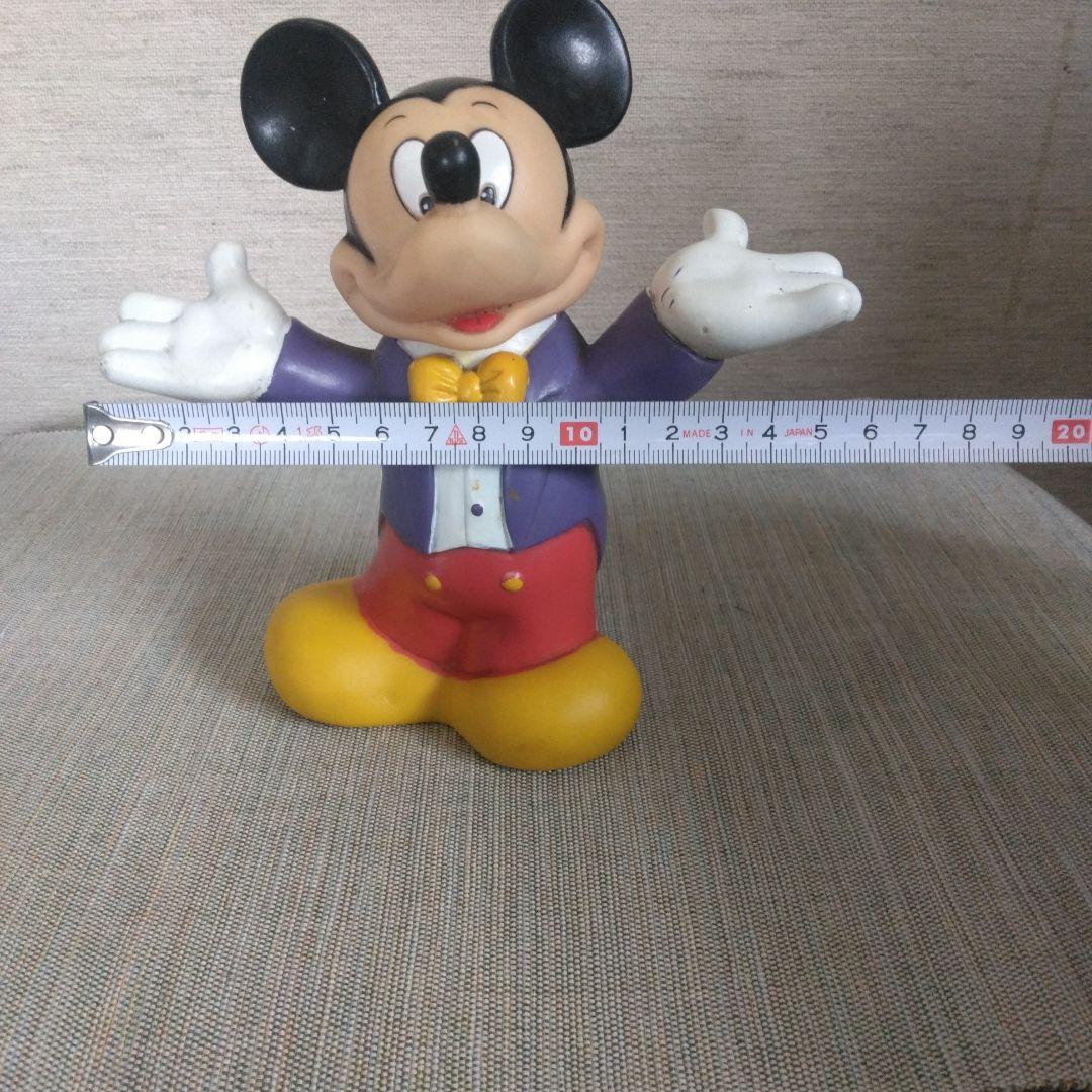 ソフビミッキーマウス貯金箱 約16cm