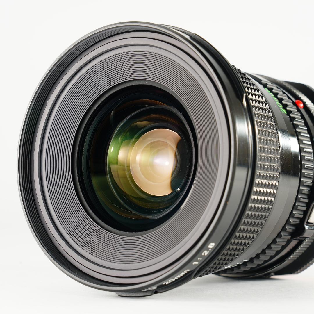 【整備＆テスト済】Canon New FD 20mm F2.8 キャノン 051