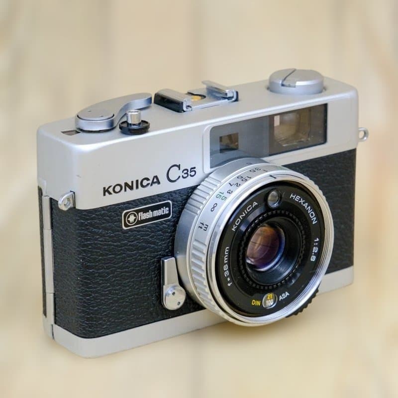 【整備品】KONICA C35 Flash matic コニカ