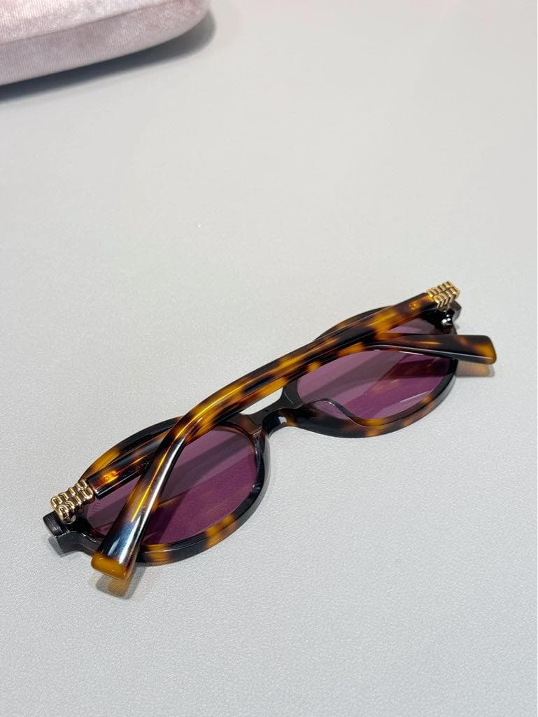 MIUMIU ロゴ サングラス レディース SMU04Z