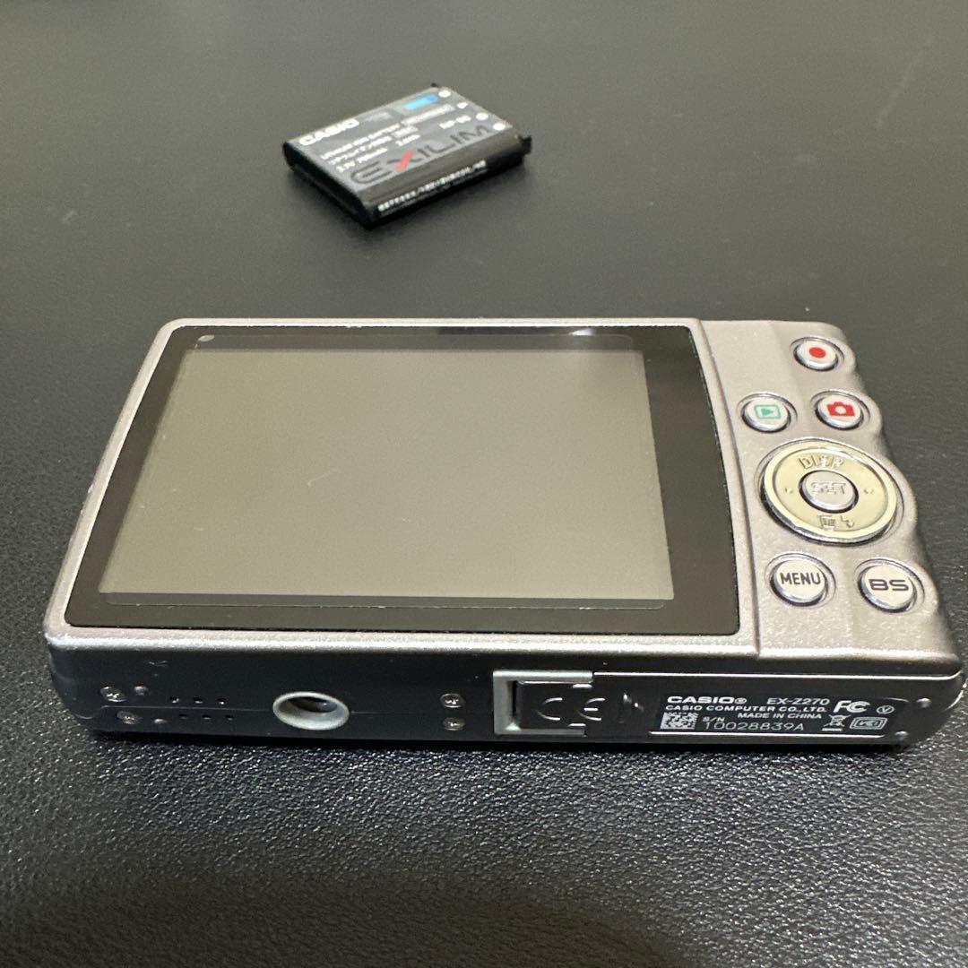 カシオCASIO EXILIM EX-Z270 動作確認済　中古良品