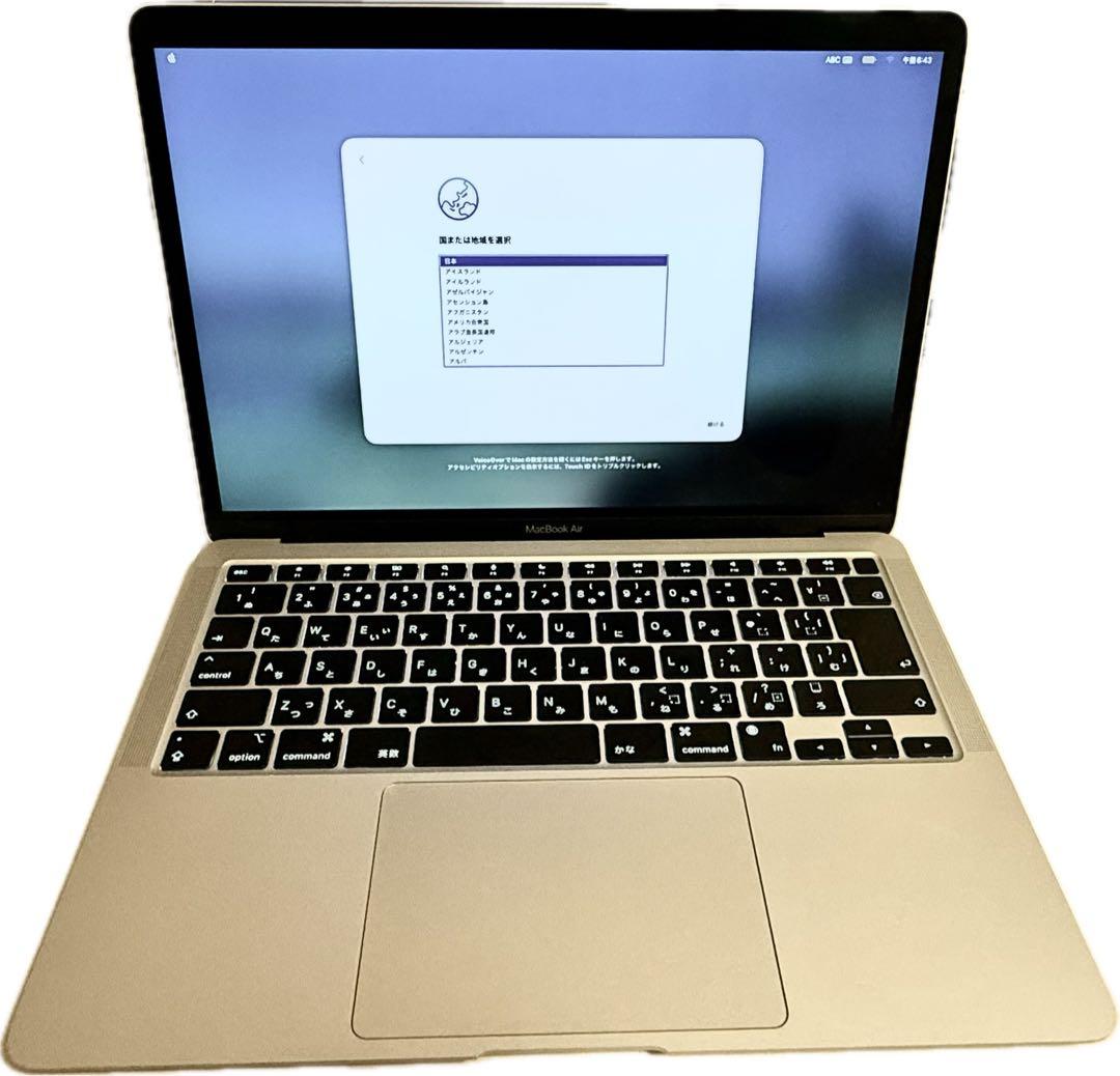 MacBook Air M1 2020 8GB 512GB シルバー 箱あり