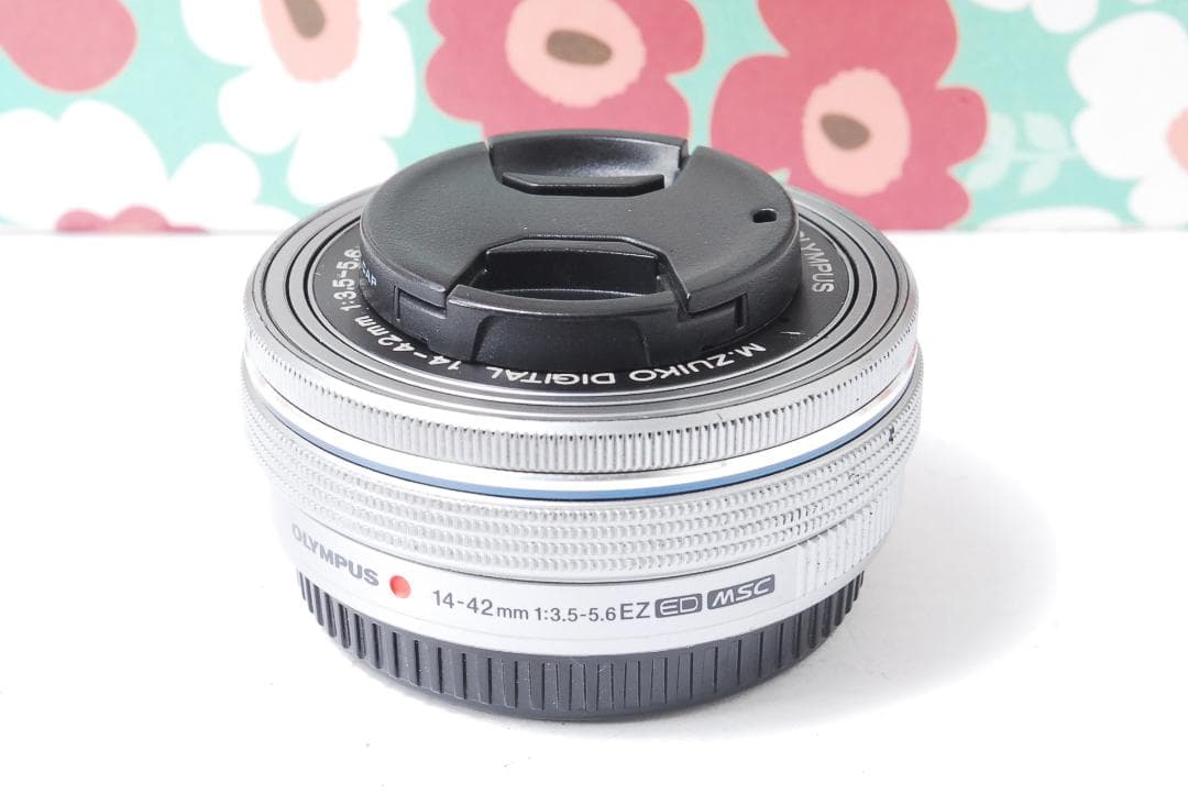 ❤電動ズーム❤オリンパス 14-42mm EZ❤パンケーキレンズ❤大人気❤