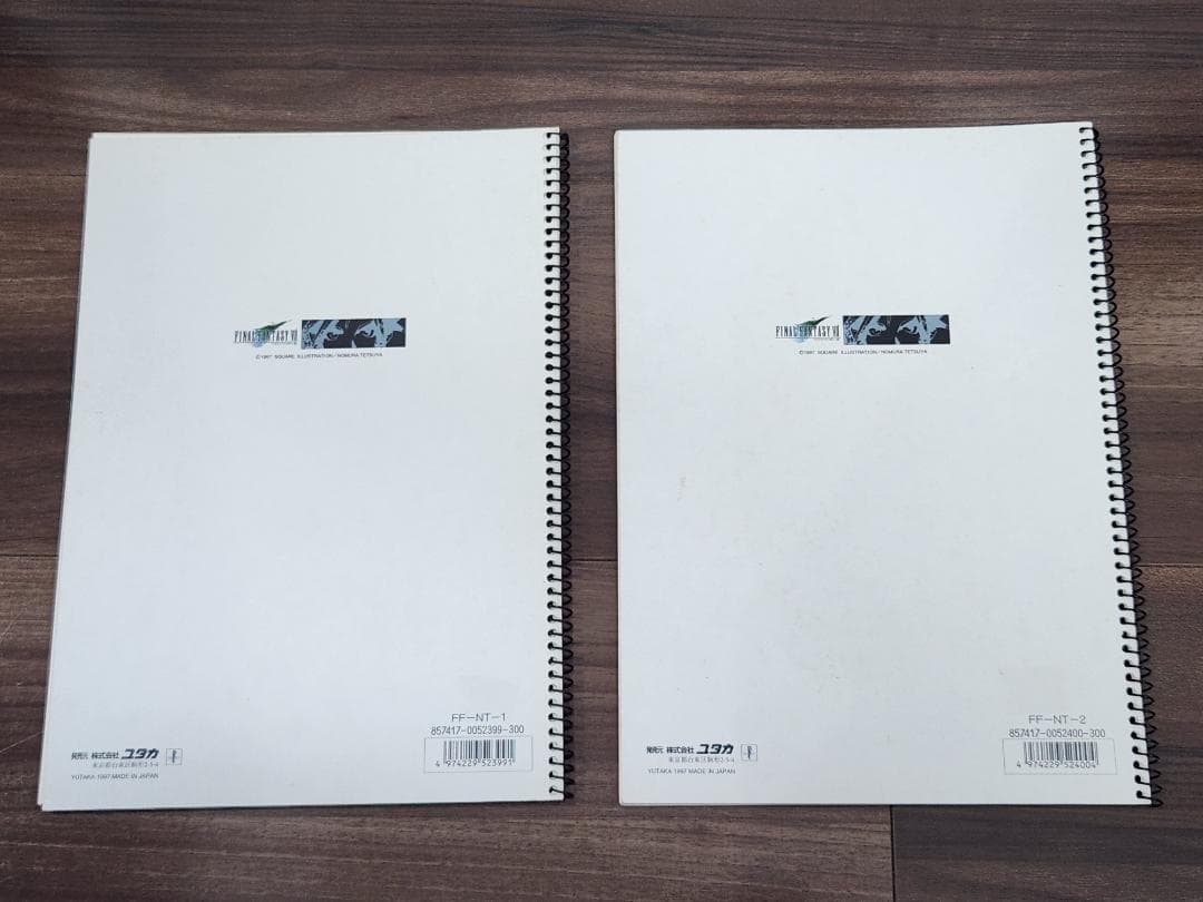 ファイナルファンタジーⅦ 未使用 ノート 2冊セット