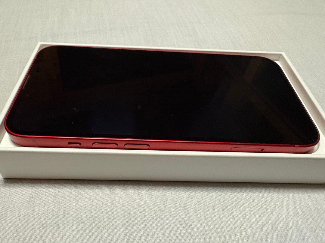 Apple iPhone 13 (RED) 256GB バッテリー99% 美品