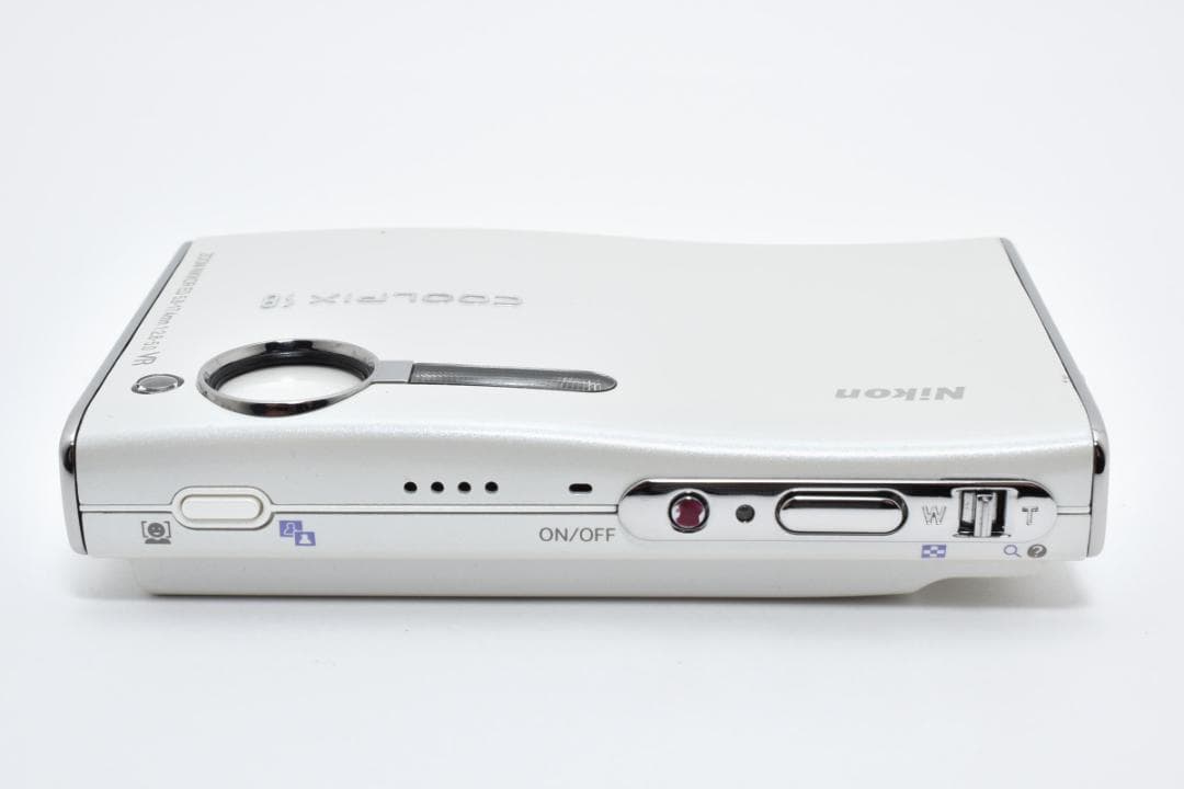 【動作確認済み】 ニコン COOLPIX S8 グロスホワイト デジタルカメラ