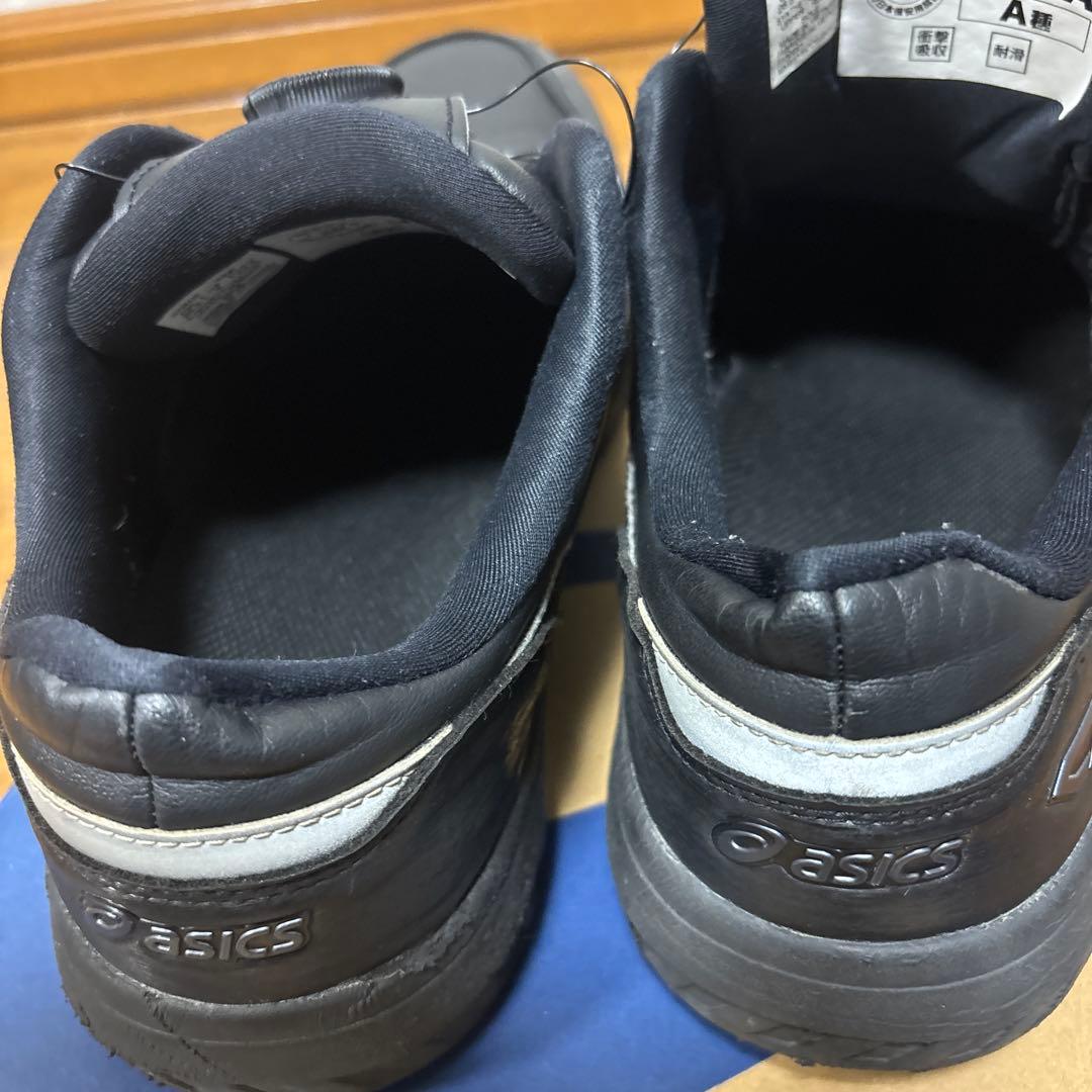 ASICS CP306 BOAシステム安全靴 26.5cm ブラック