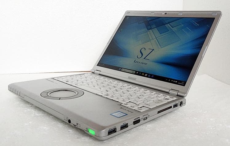 軽量コンパクト Panasonic CF-SZ6（予備バッテリー付）