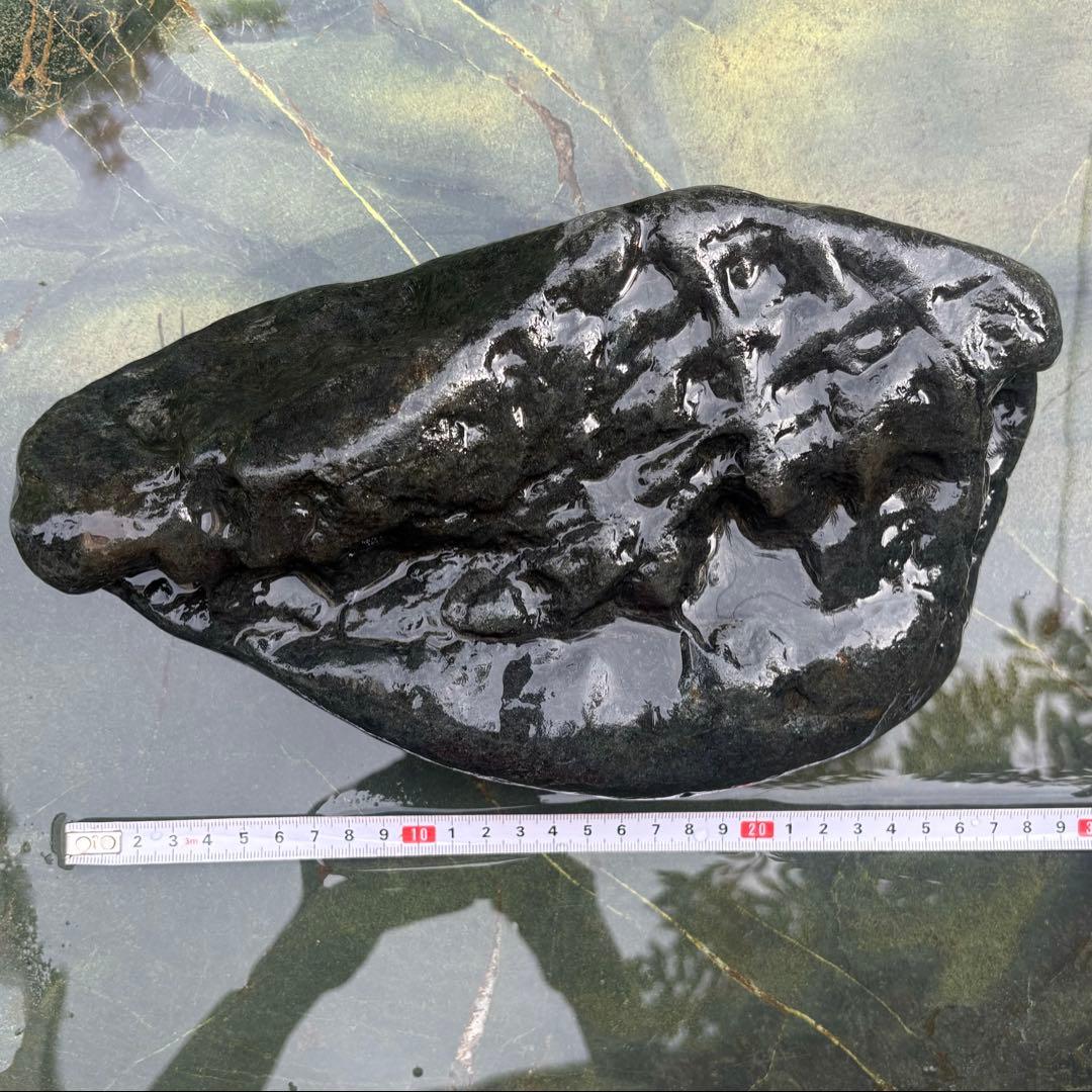 【お値下げ 希少 八海山石6.5kg ウブ石】アクアリウム ジャグレ石 水無川