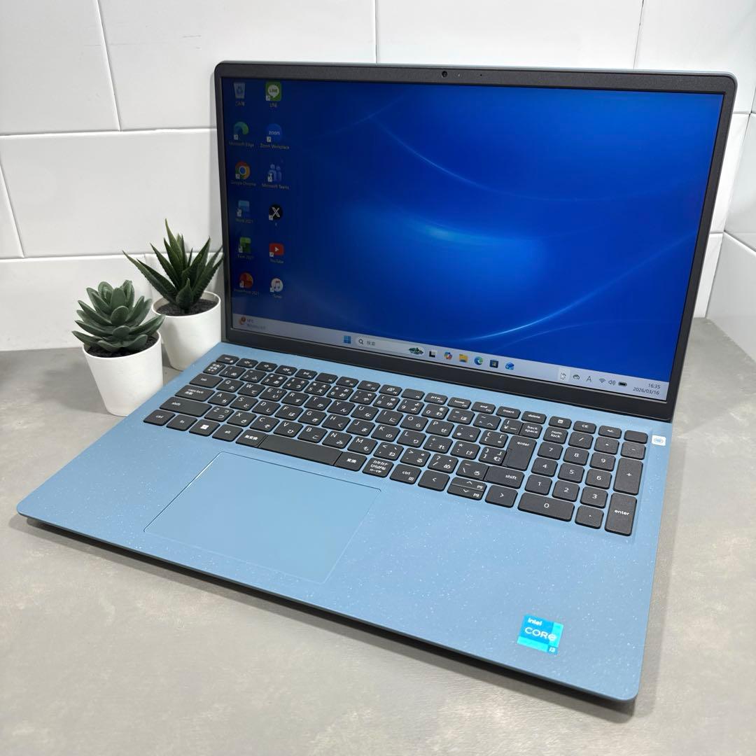 【超希少】DELLミストブルー☘️11世代☘️NVMe256+1TB☘️メモリ16