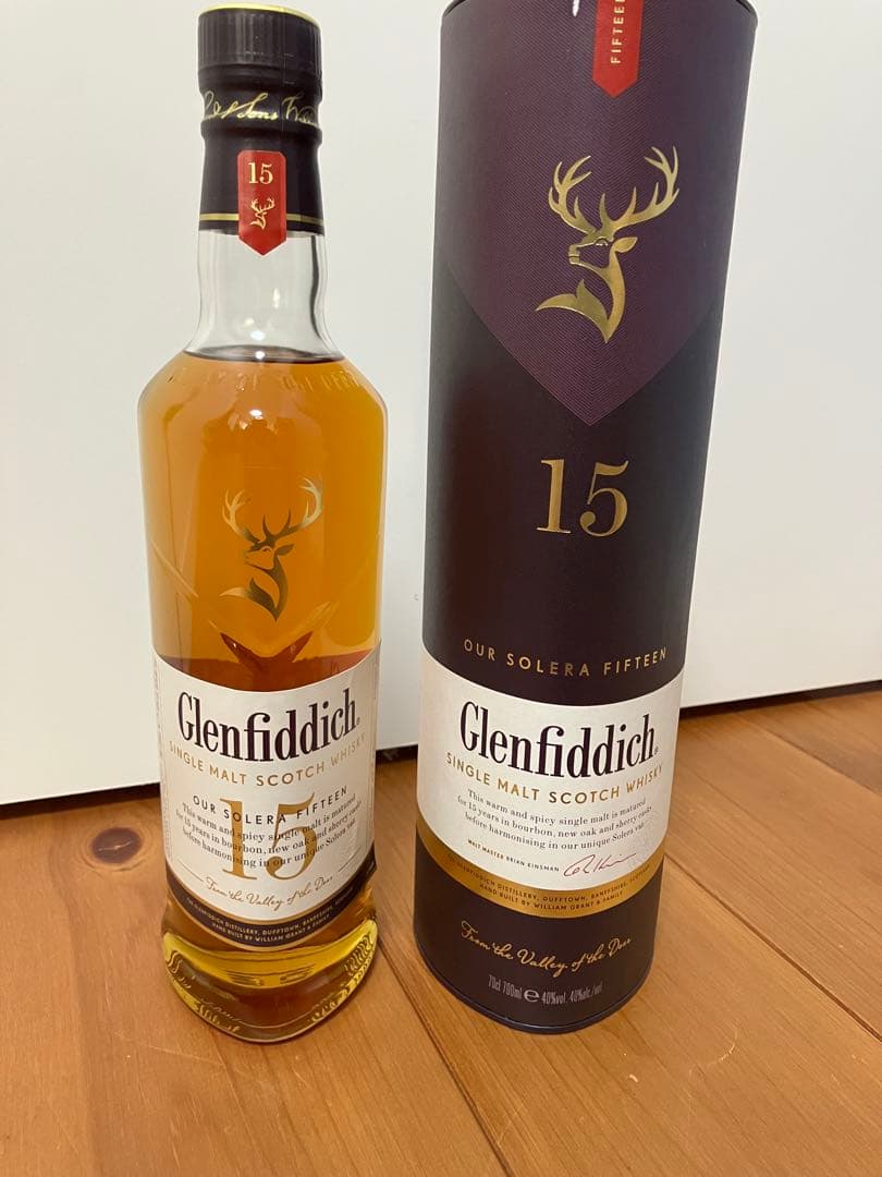 【新品未開封】Glenfiddich 15年 シングルモルト700ml