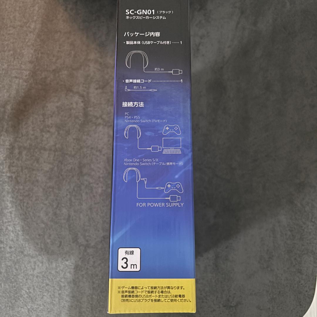 【動作確認済】パナソニック SC-GN01 ネックスピーカー