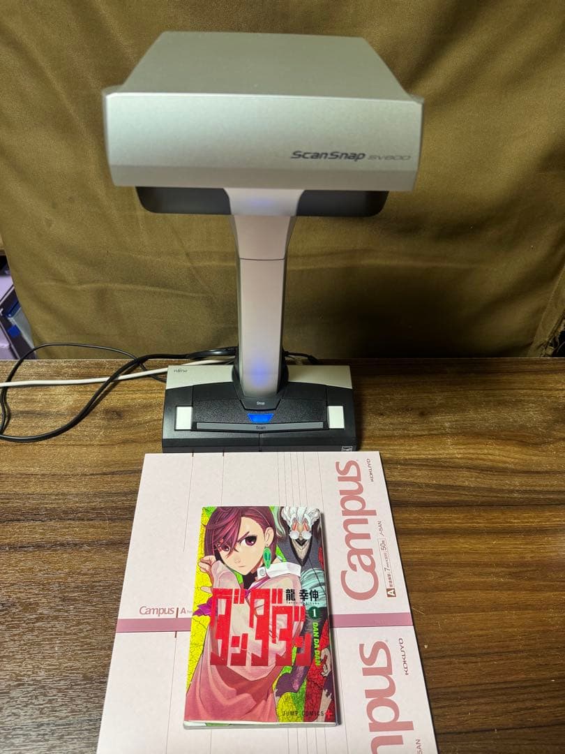 【極美品/スキャン50枚】ScanSnap SV600 動作確認済 非接触型