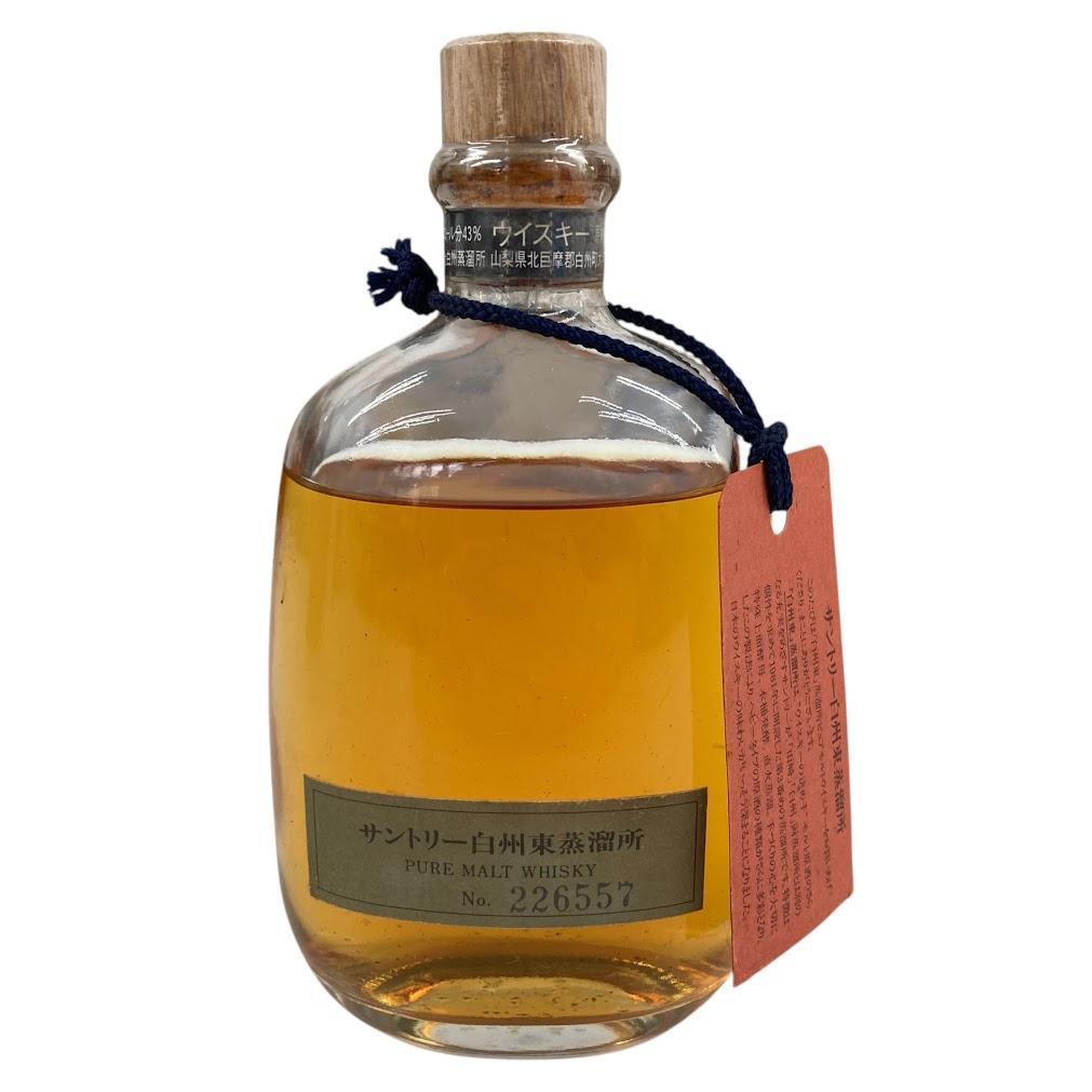 未開栓 サントリー 白州東蒸留所 ピュアモルトウイスキー 300ml 43%